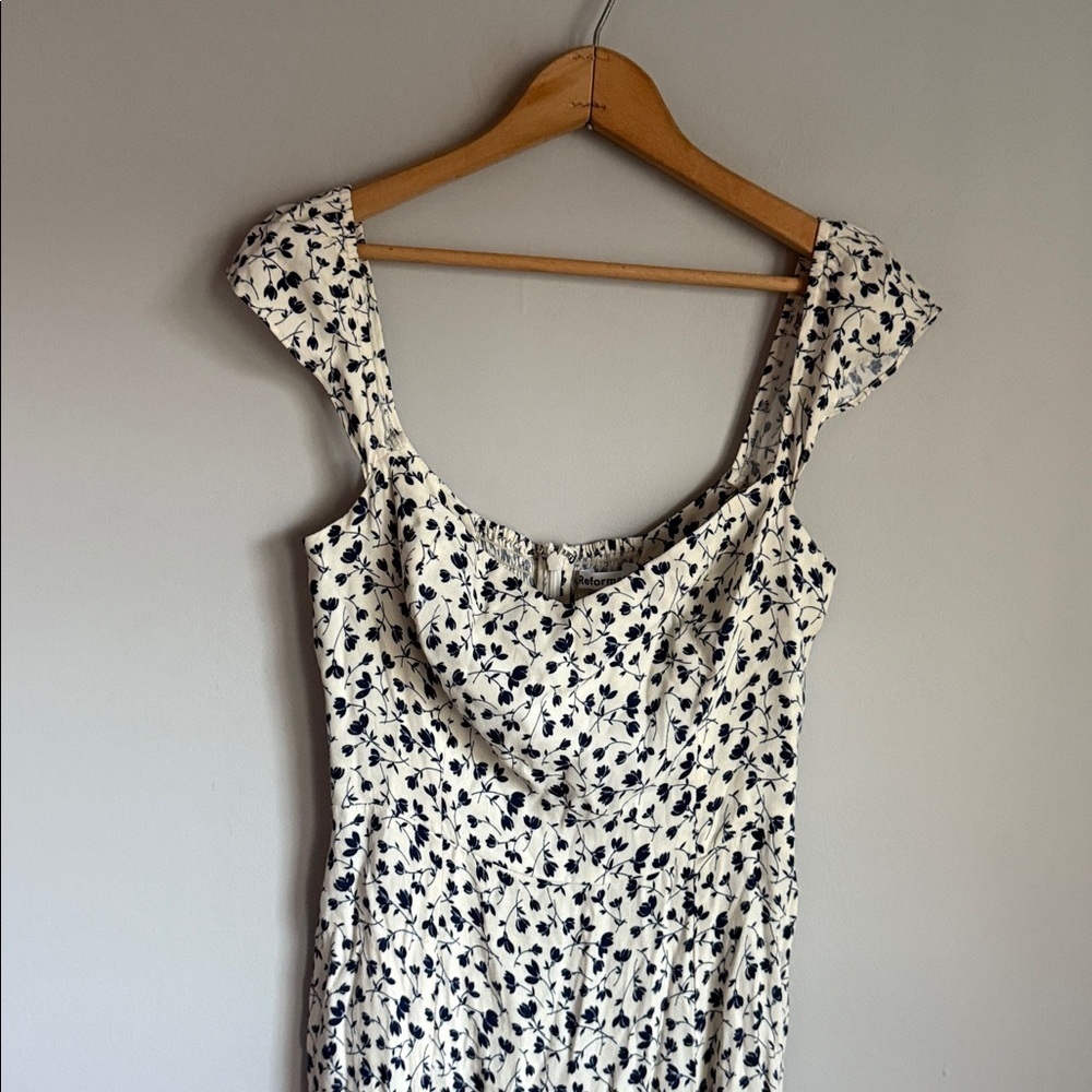 Reformation Bryson Midi Dress 6 - Picture 5 of 13